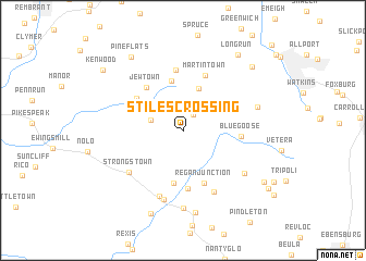 map of Stiles Crossing