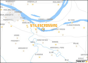 map of Stiles Crossing