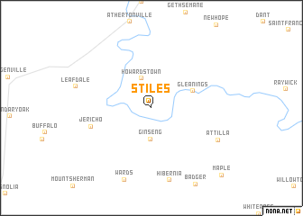 map of Stiles