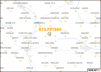 map of Štilfrýdek