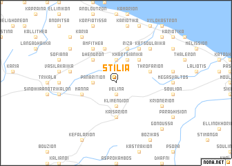 map of Stília