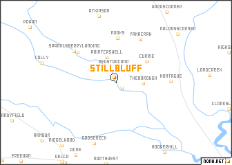 map of Still Bluff