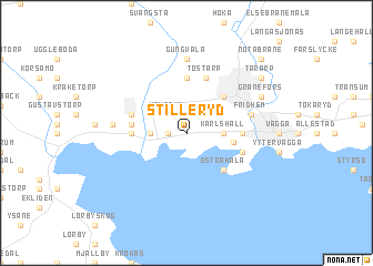 map of Stilleryd