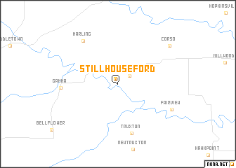 map of Stillhouse Ford