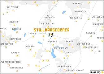 map of Stillmans Corner