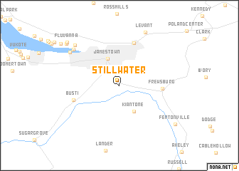 map of Stillwater