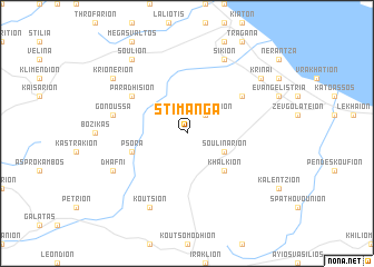 map of Stimánga