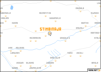 map of Stimbināja