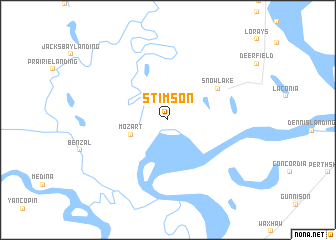 map of Stimson