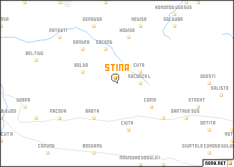 map of Stîna