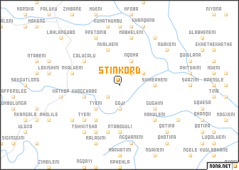 map of Stinkord