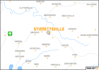 map of Stinnettsville