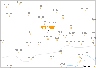 map of Stinson