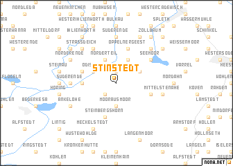 map of Stinstedt