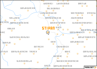 map of Stipan