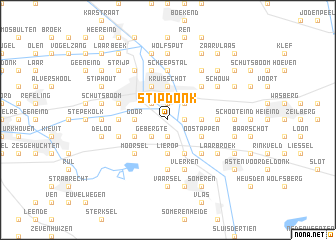 map of Stipdonk