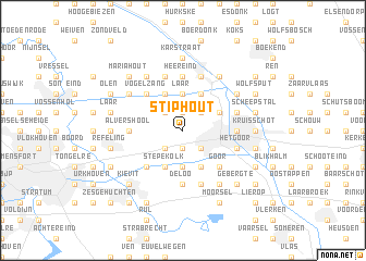 map of Stiphout