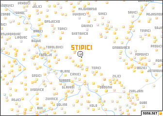map of Stipići