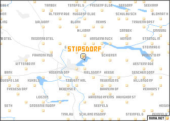 map of Stipsdorf