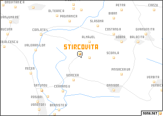 map of Stircoviţa