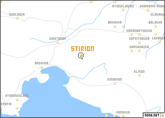 map of Stírion