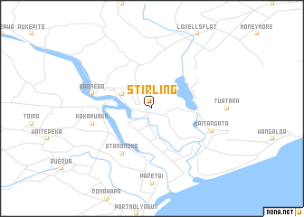 map of Stirling