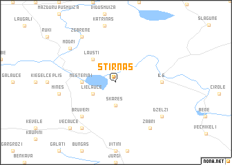 map of Stirnas