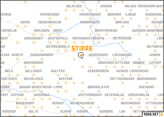 map of Stirpe