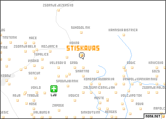 map of Stiška Vas