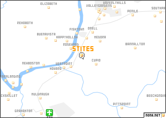 map of Stites