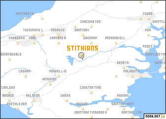 map of Stithians