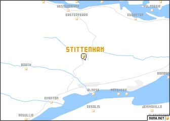 map of Stittenham