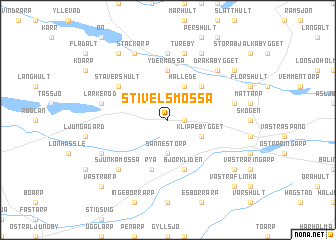 map of Stivelsmossa