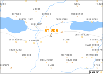 map of Stívos