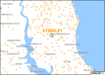 map of Stoakley