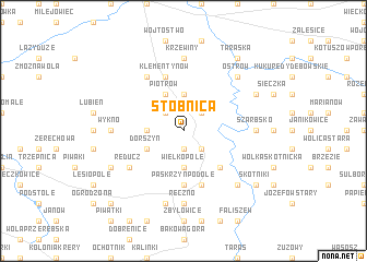 map of Stobnica