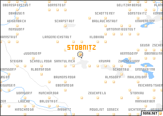 map of Stöbnitz