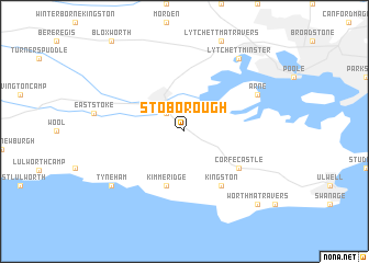 map of Stoborough