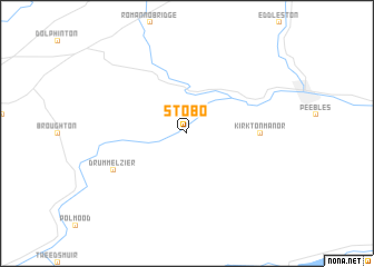 map of Stobo