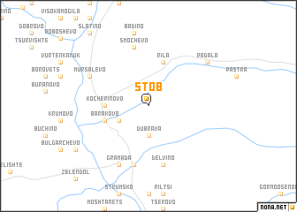 map of Stob