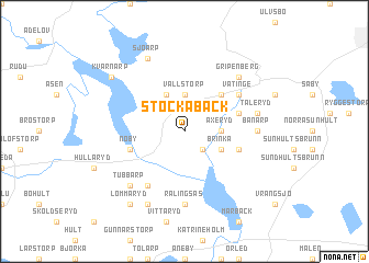 map of Stockabäck