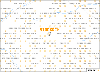 map of Stöckach