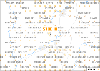 map of Stocka