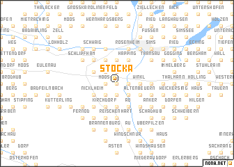 map of Stocka