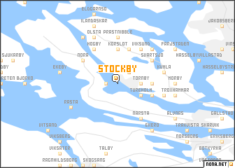 map of Stockby