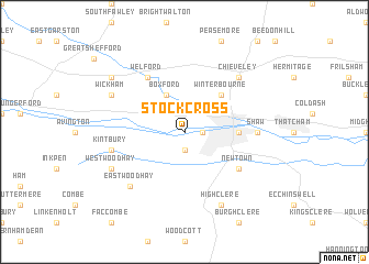 map of Stockcross