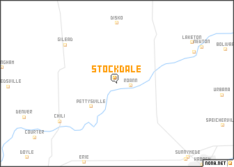 map of Stockdale