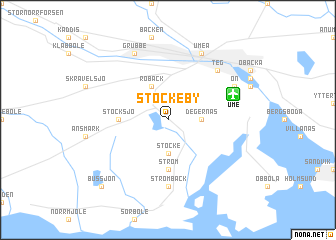 map of Stöckeby