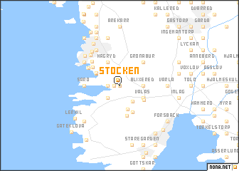 map of Stocken