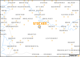 map of Stöcken